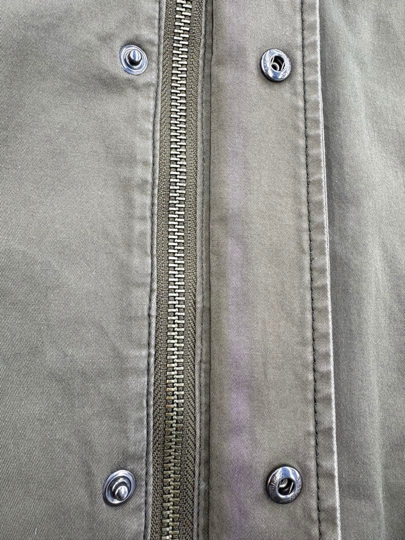 バーバリーブラックレーベル ミリタリージャケット ホースロゴ L ノバチェック