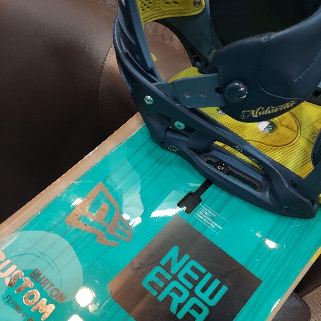 BURTON CUSTOM 151 FV × Malavita M ケース付