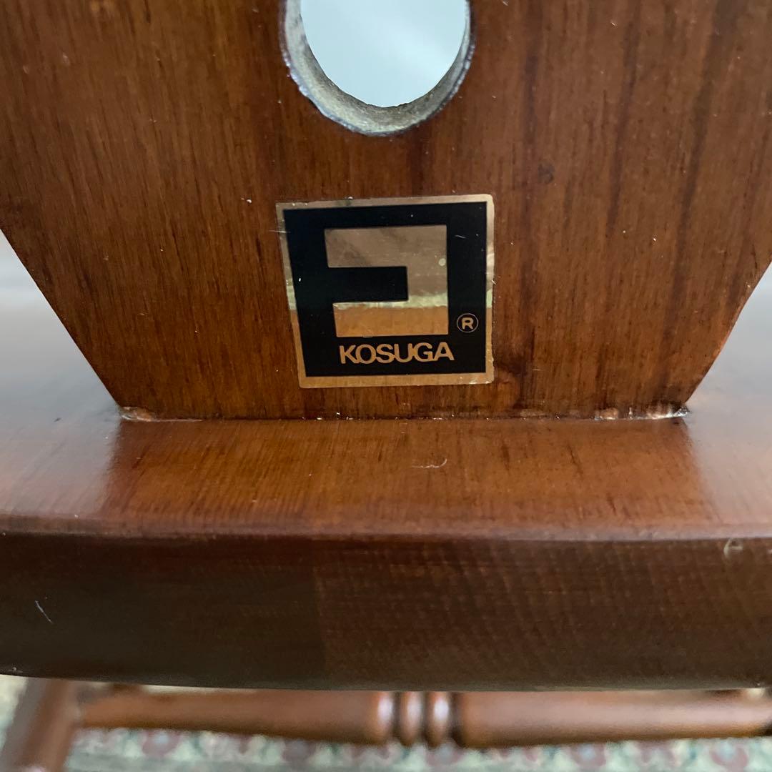 ② コスガ家具　ウィンザーチェア　パイン材　ダイニングチェア