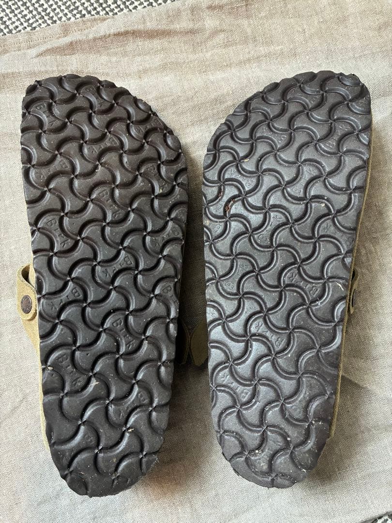 ビルケンシュトック、ボストン39レギュラー、トープ、正規品、美品。