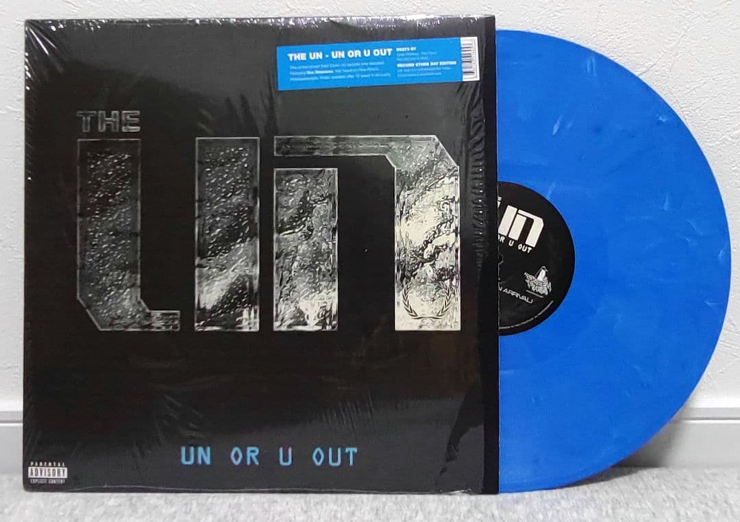 【美品】 THE UN OR U OUT 2LP初回限定(BLUE VINYL)