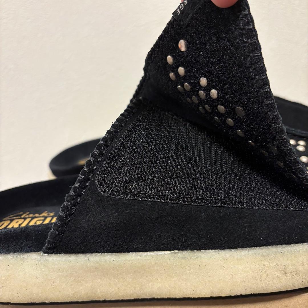 新品未使用 26.5 XLARGE CLARKS スエード サンダル