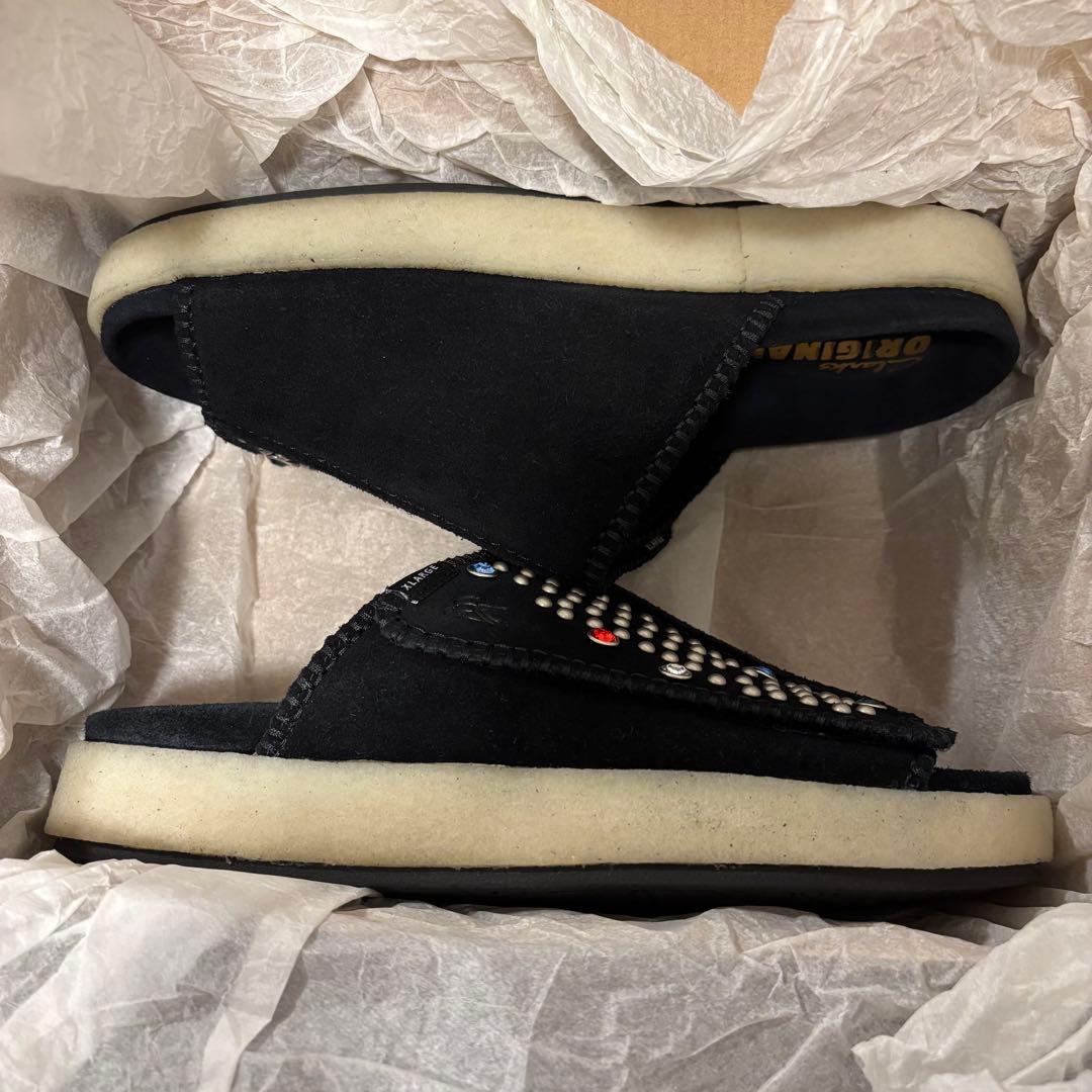 新品未使用 26.5 XLARGE CLARKS スエード サンダル