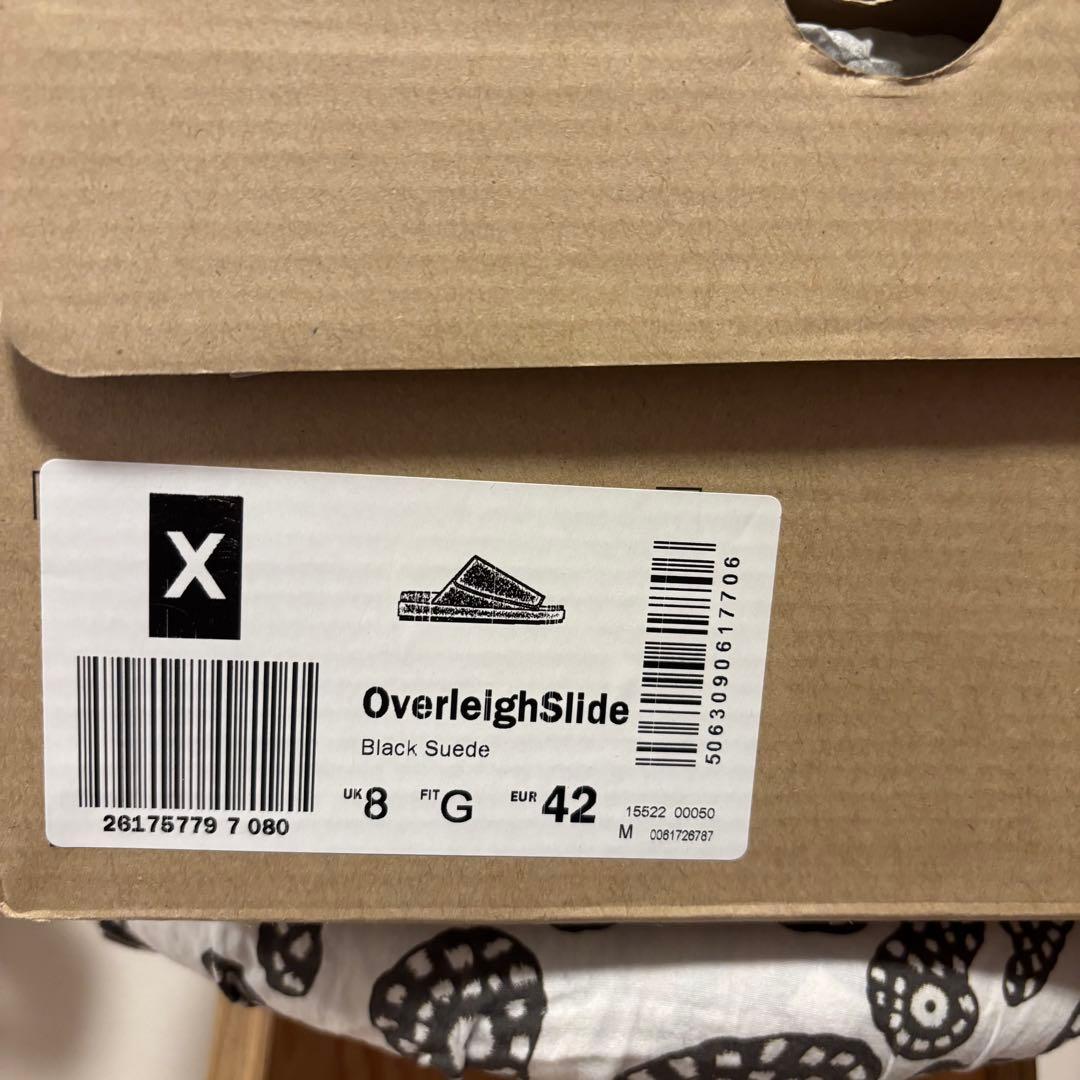 新品未使用 26.5 XLARGE CLARKS スエード サンダル