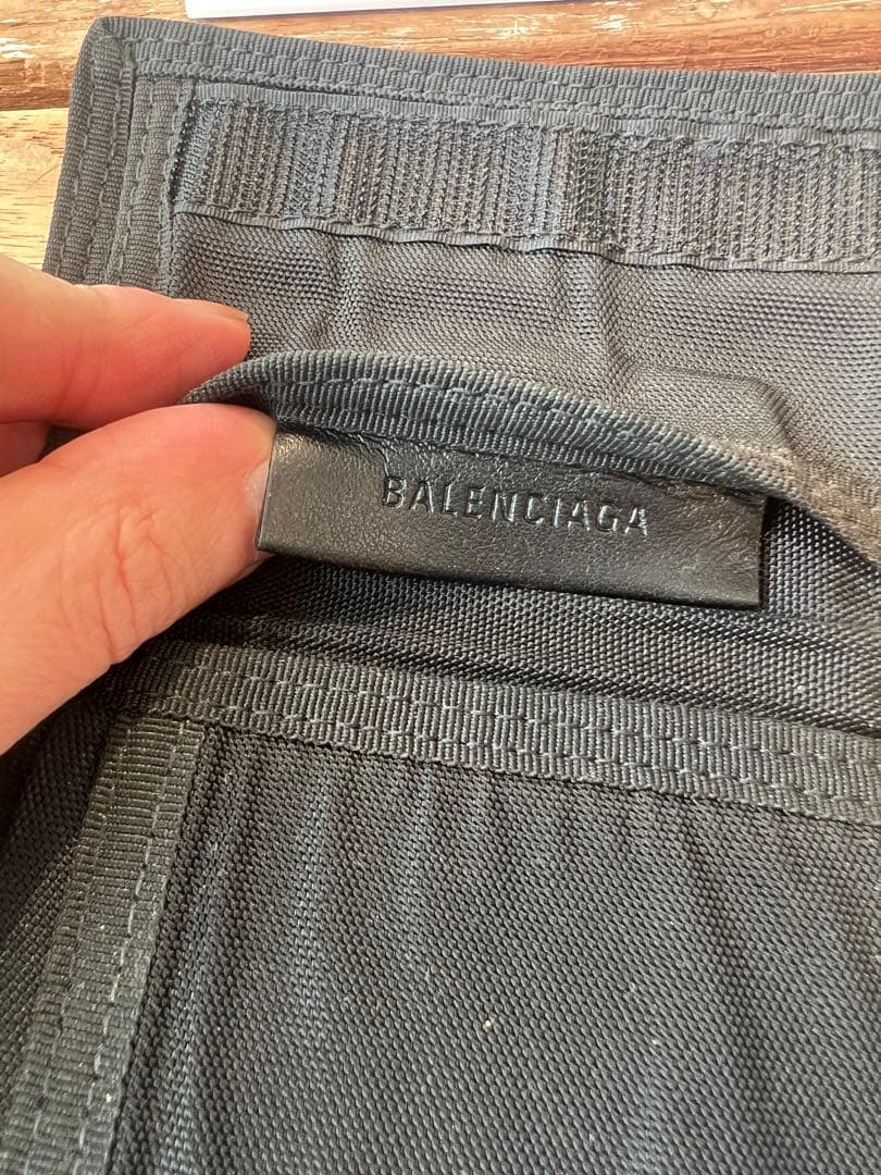 Balenciaga ブラック 三つ折り財布