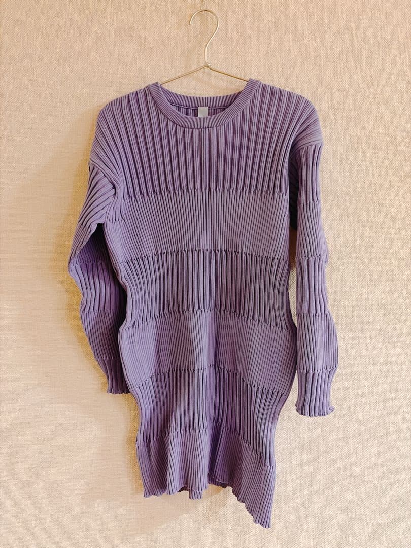 【CFCL】2022AW パープルチュニック ワンピース