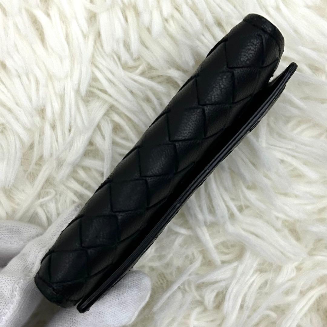【美品】BOTTEGA VENETA イントレチャート レザー 財布