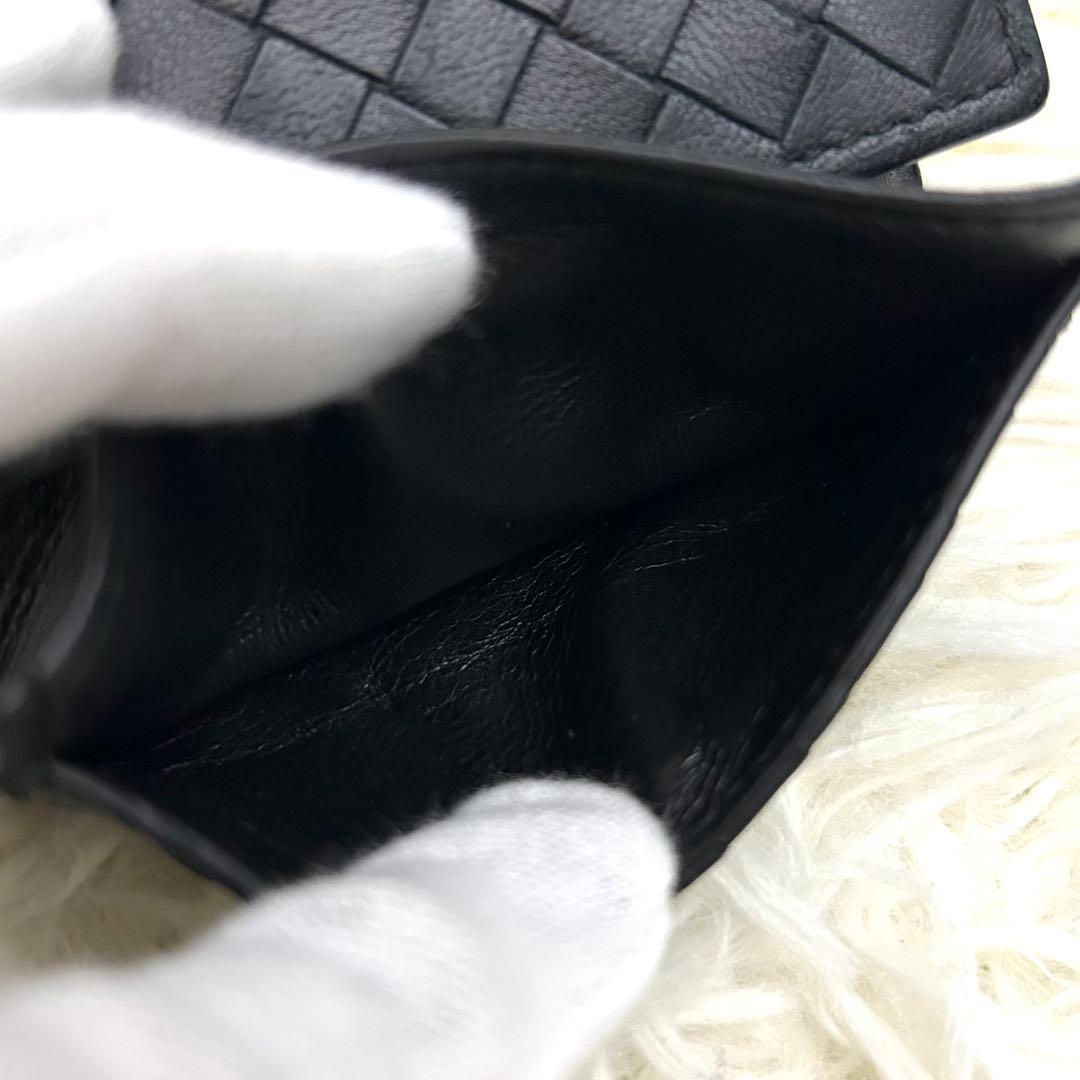 【美品】BOTTEGA VENETA イントレチャート レザー 財布