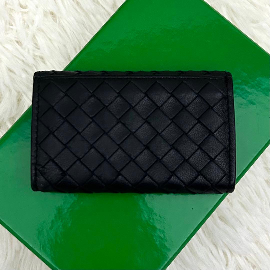 【美品】BOTTEGA VENETA イントレチャート レザー 財布