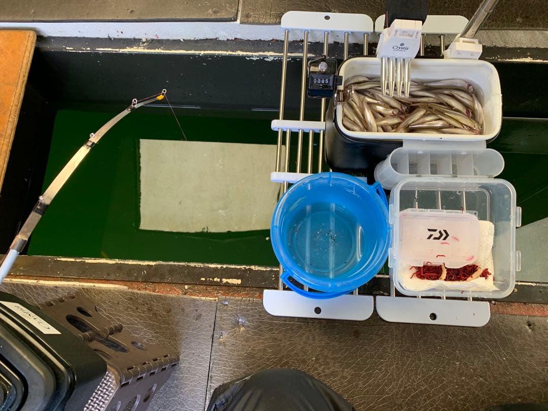 新作穂先　ワカサギステンレス穂先　２本３００ミリ