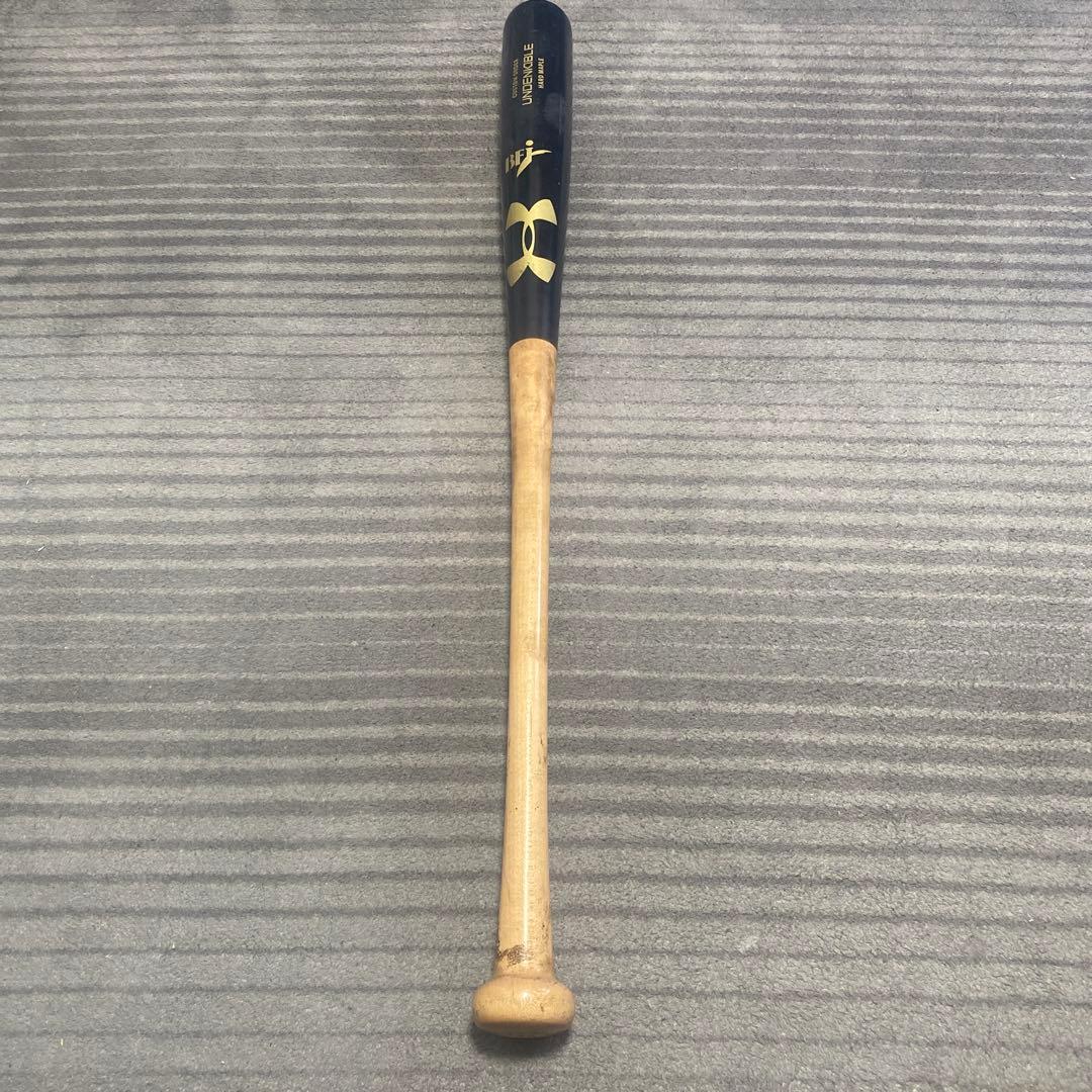 硬式木製バット　柳田モデル　アンダーアーマー