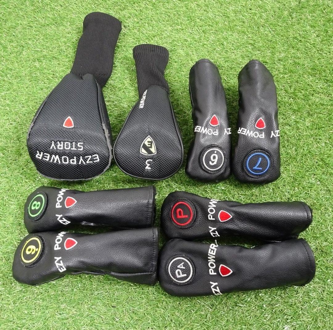 メンズゴルフ シニアゴルフ研究所 EZY POWER 8本セット グリーンスプー