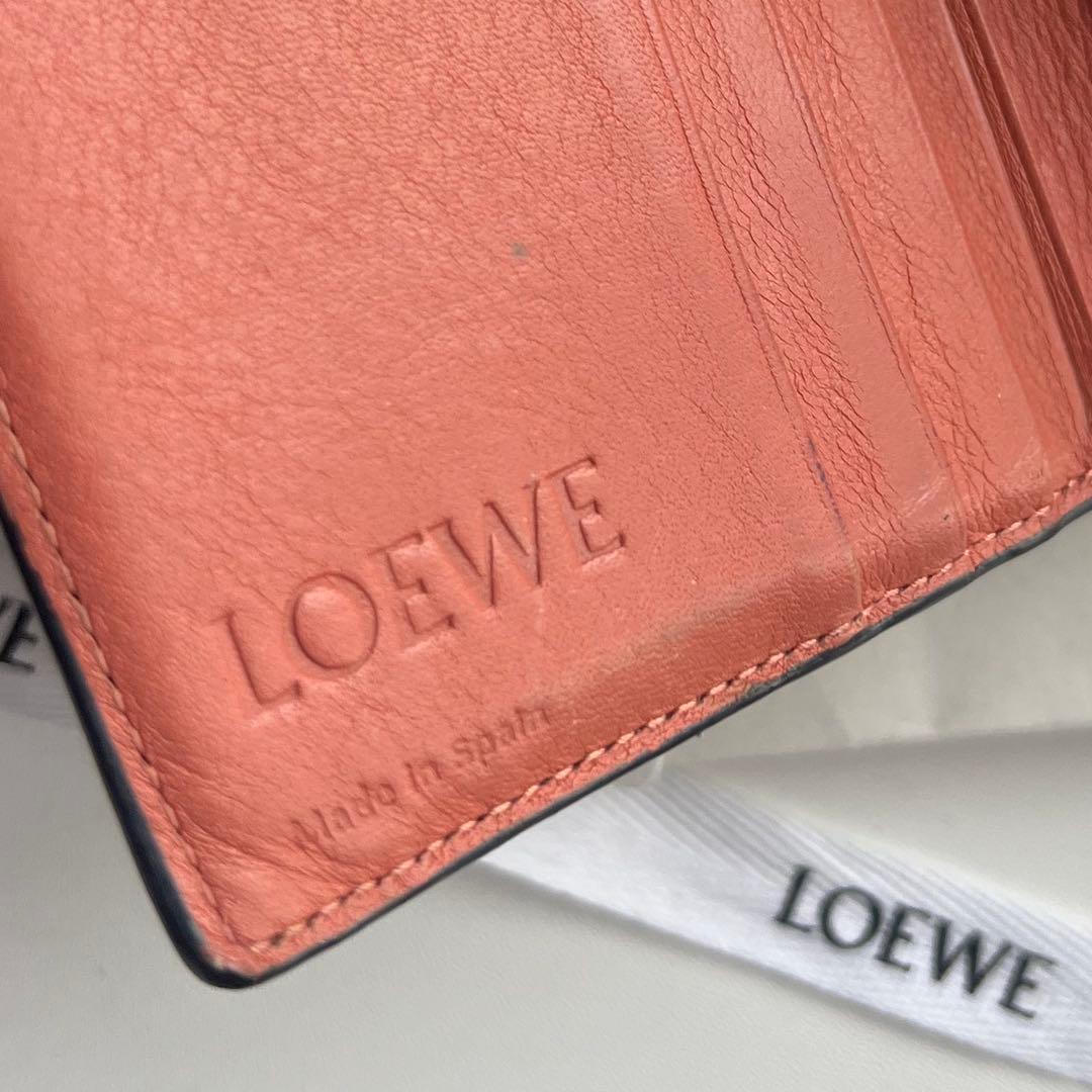 79 美品 LOEWE ロエベ 2つ折り財布