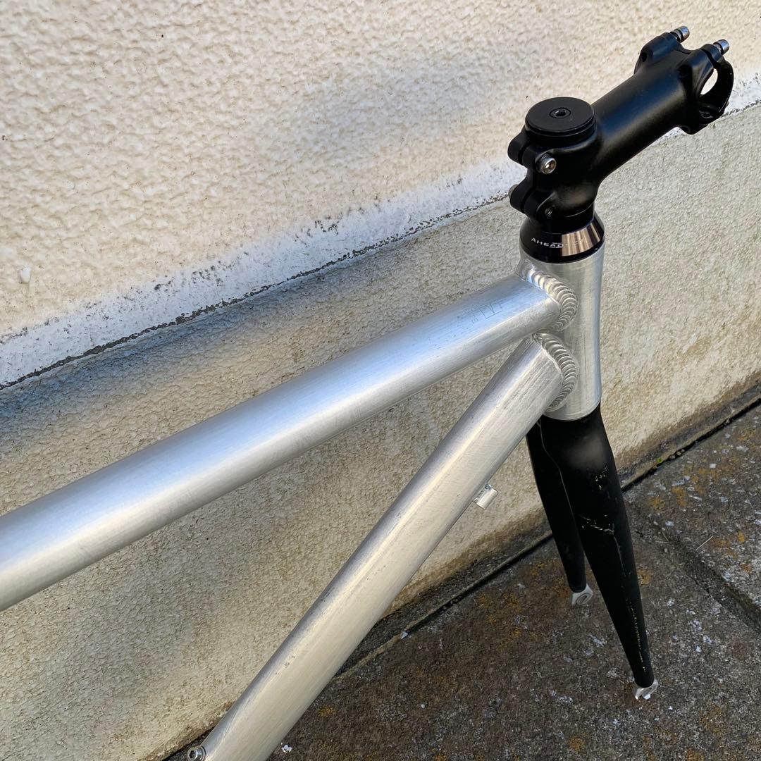 【送料込】ロードバイク フレームセット 現状品 イーストン 製 パイプ使用