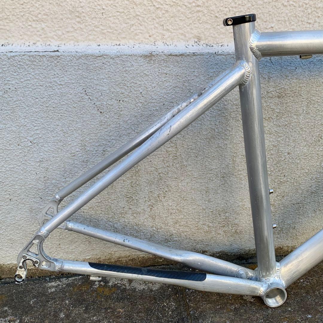 【送料込】ロードバイク フレームセット 現状品 イーストン 製 パイプ使用