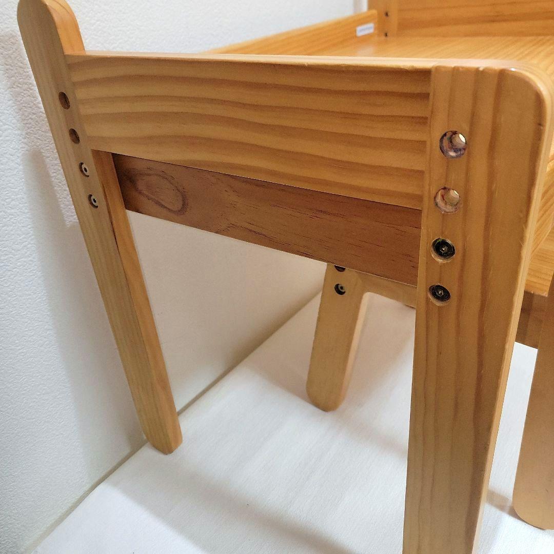 【送料無料】大和屋　ノスタ キッズデスク＆椅子セット 分解発送！