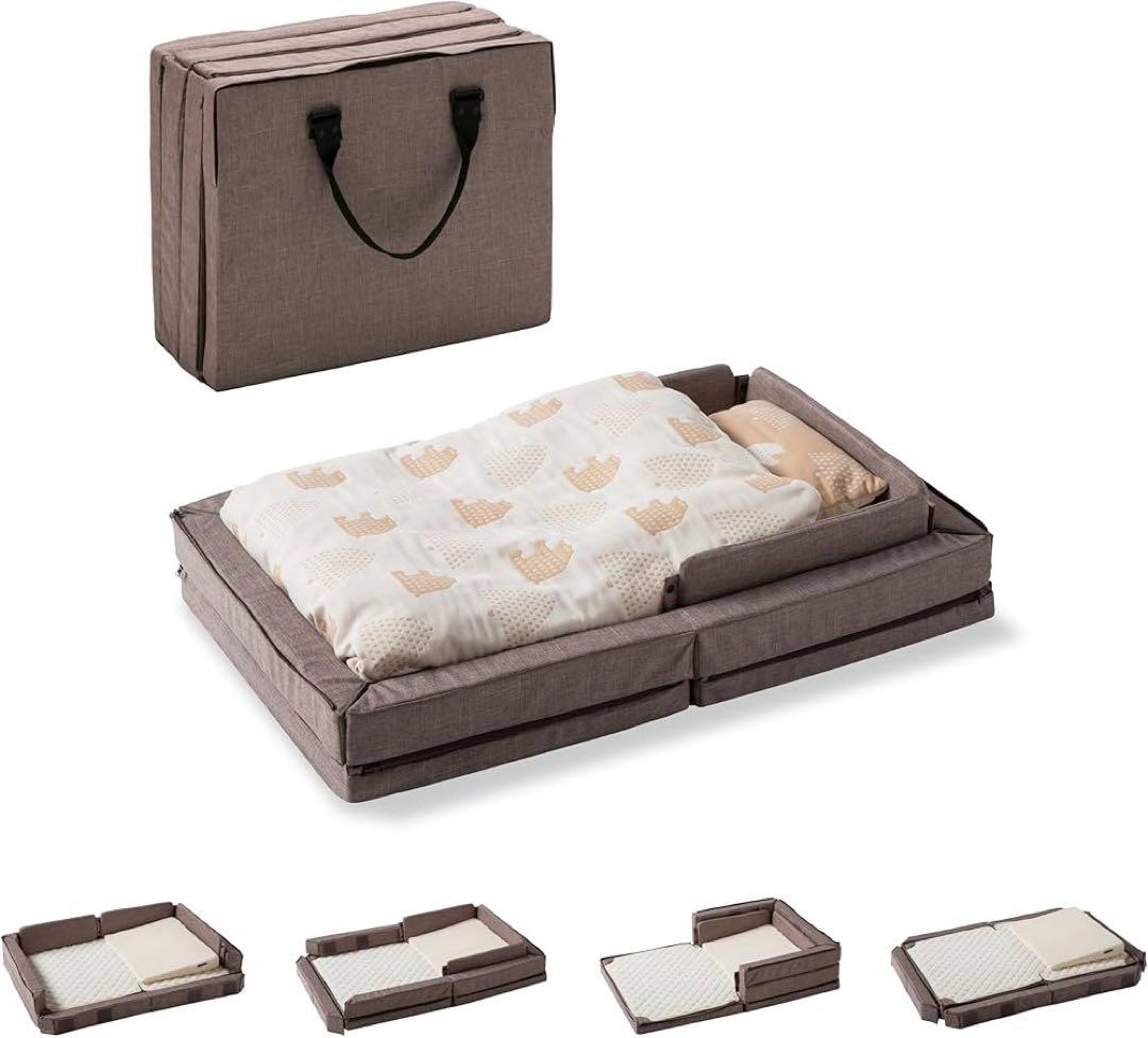 ファルスカ コンパクトベッド Free メランジブラウン