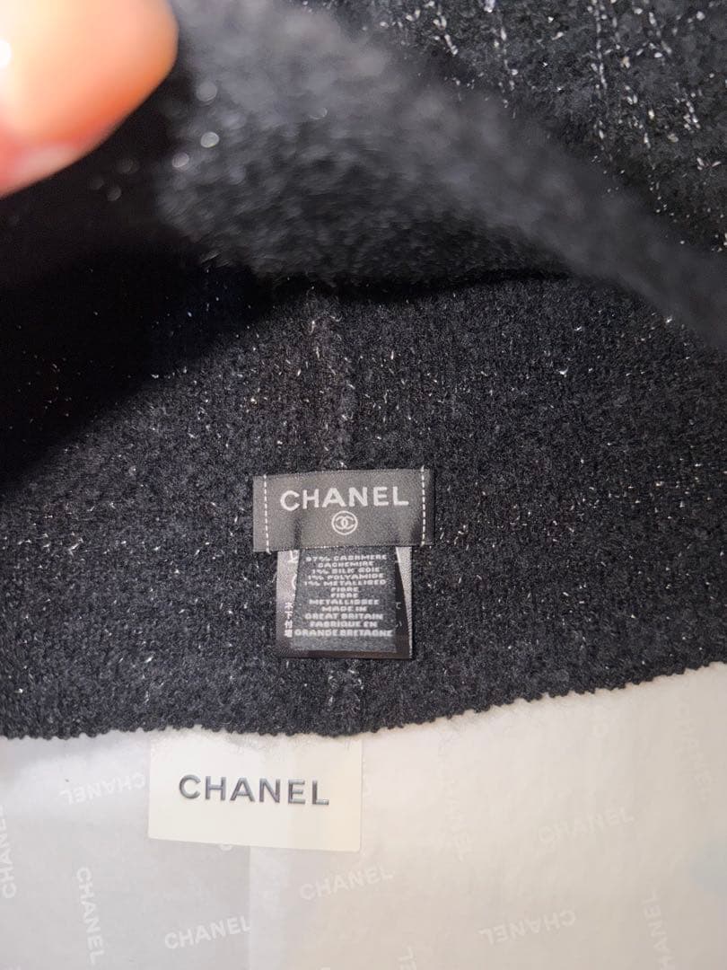 【新品未使用】CHANEL シャネル　ニット帽