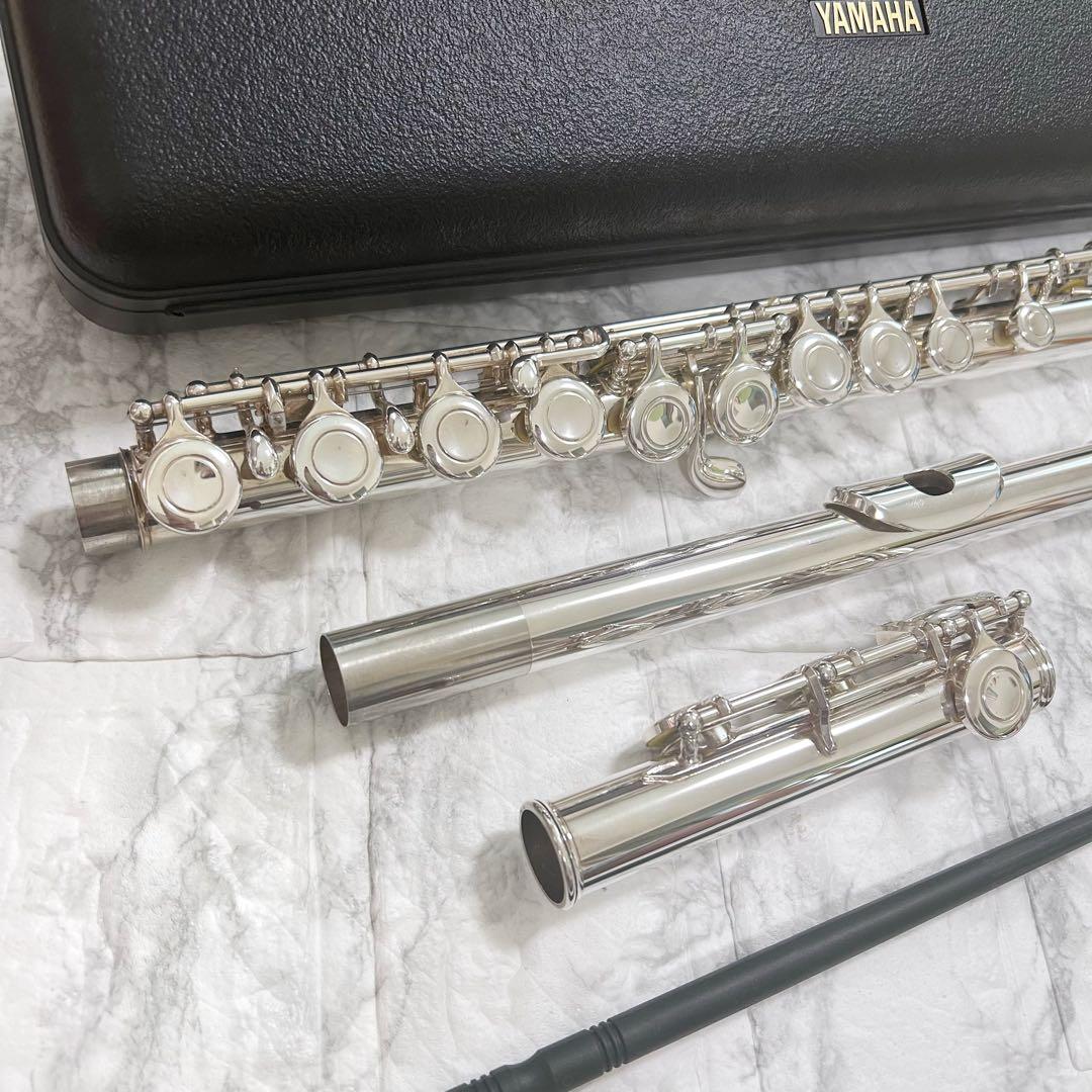 フルート YAMAHA YFL-221 ハードケース付　1887 タンポ劣化なし