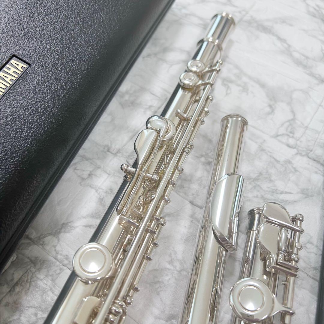 フルート YAMAHA YFL-221 ハードケース付　1887 タンポ劣化なし