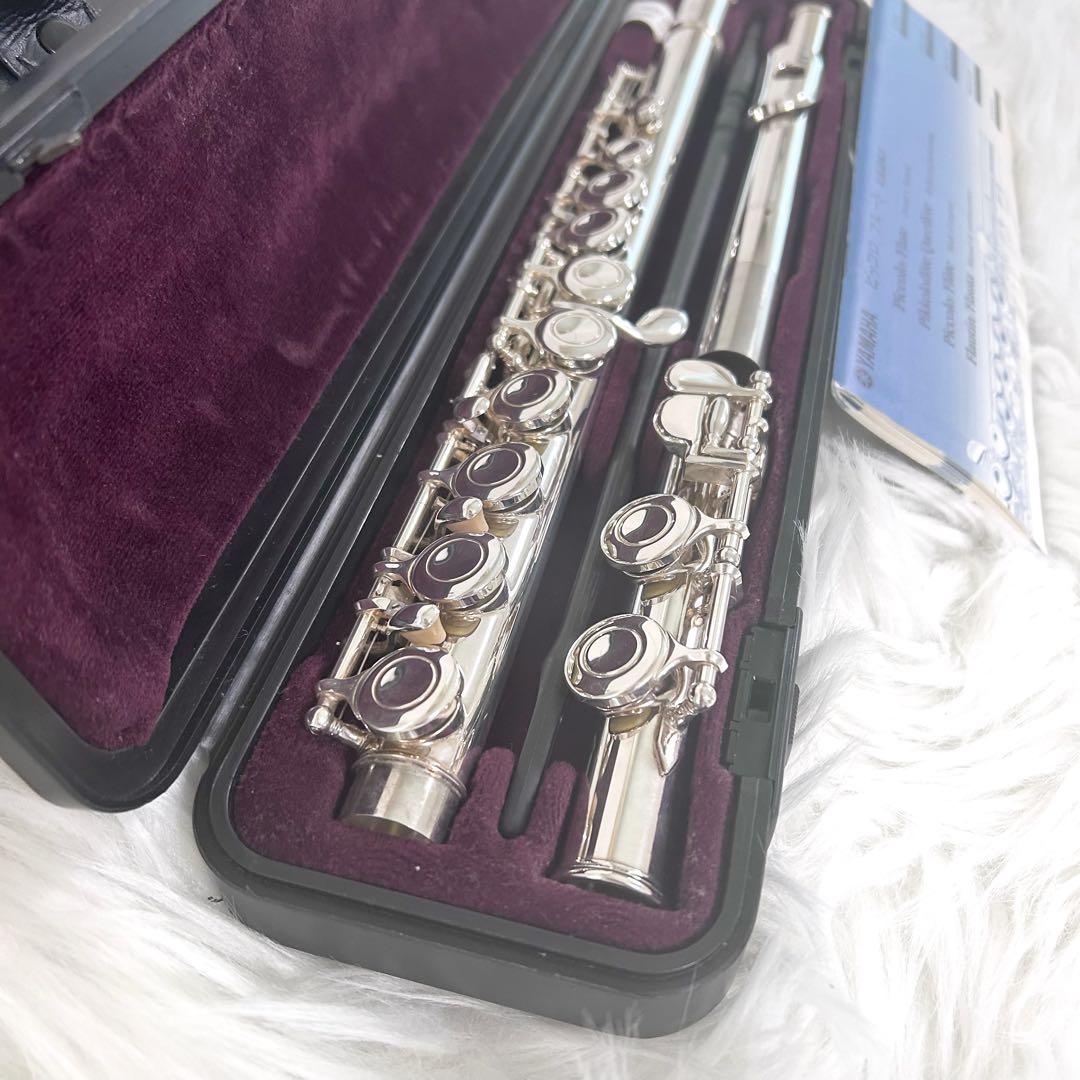 フルート YAMAHA YFL-221 ハードケース付　1887 タンポ劣化なし