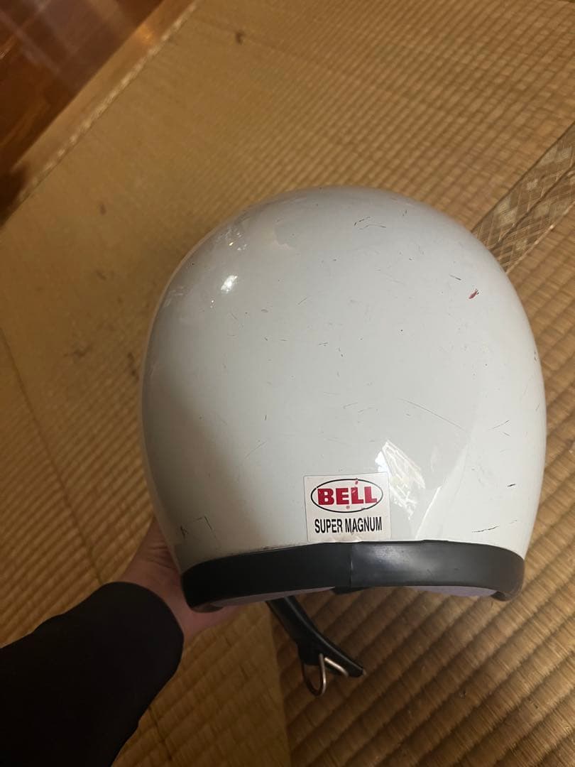 BELL SUPER MAGNUM ホワイト ジェットヘルメット