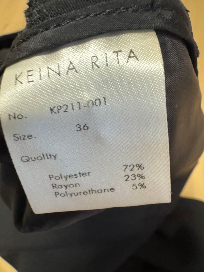 KeinaRitaケイナリタ　スリムパンツ36