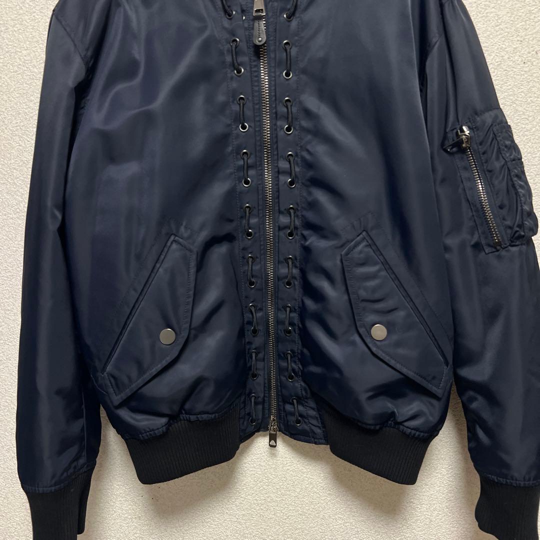 【ディーゼル ブラックゴールド】MA-1タイプ Lサイズ