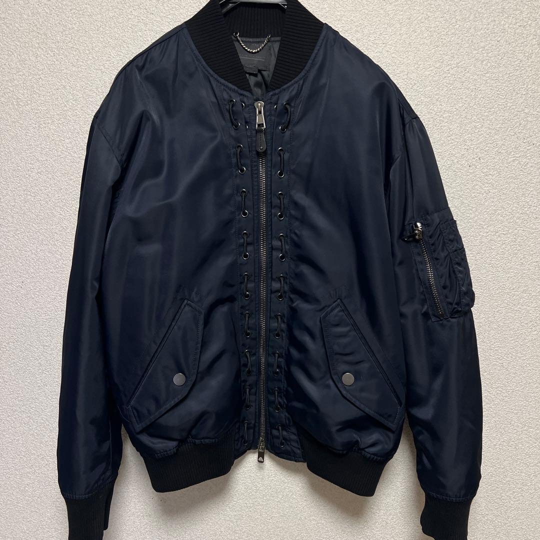 【ディーゼル ブラックゴールド】MA-1タイプ Lサイズ