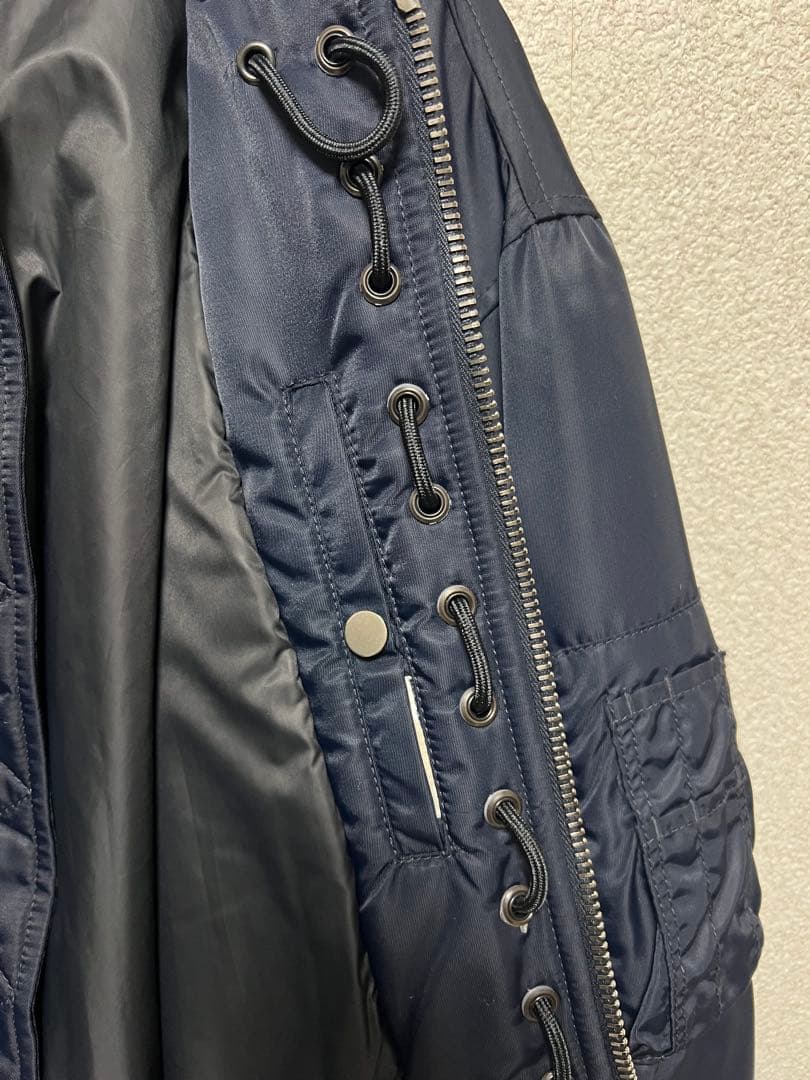 【ディーゼル ブラックゴールド】MA-1タイプ Lサイズ