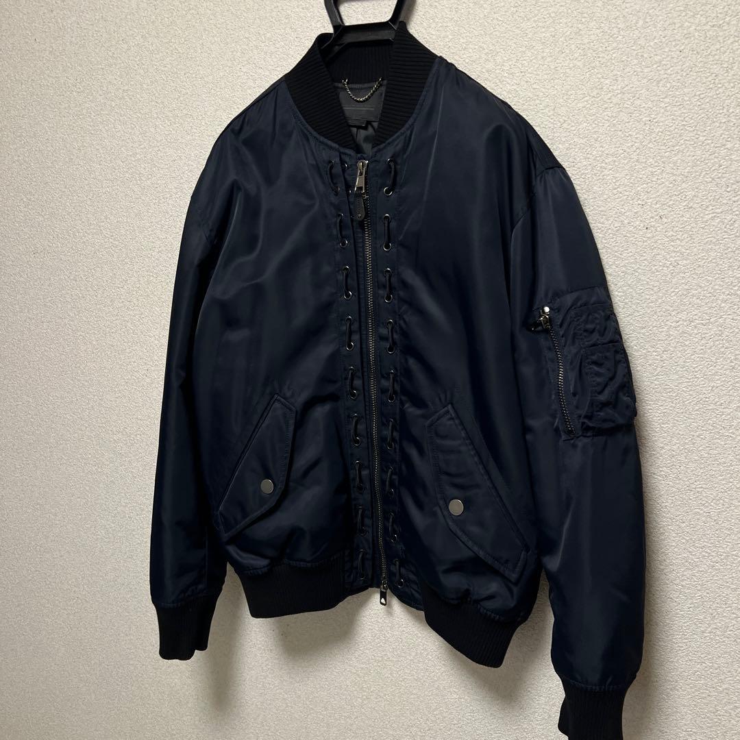 【ディーゼル ブラックゴールド】MA-1タイプ Lサイズ