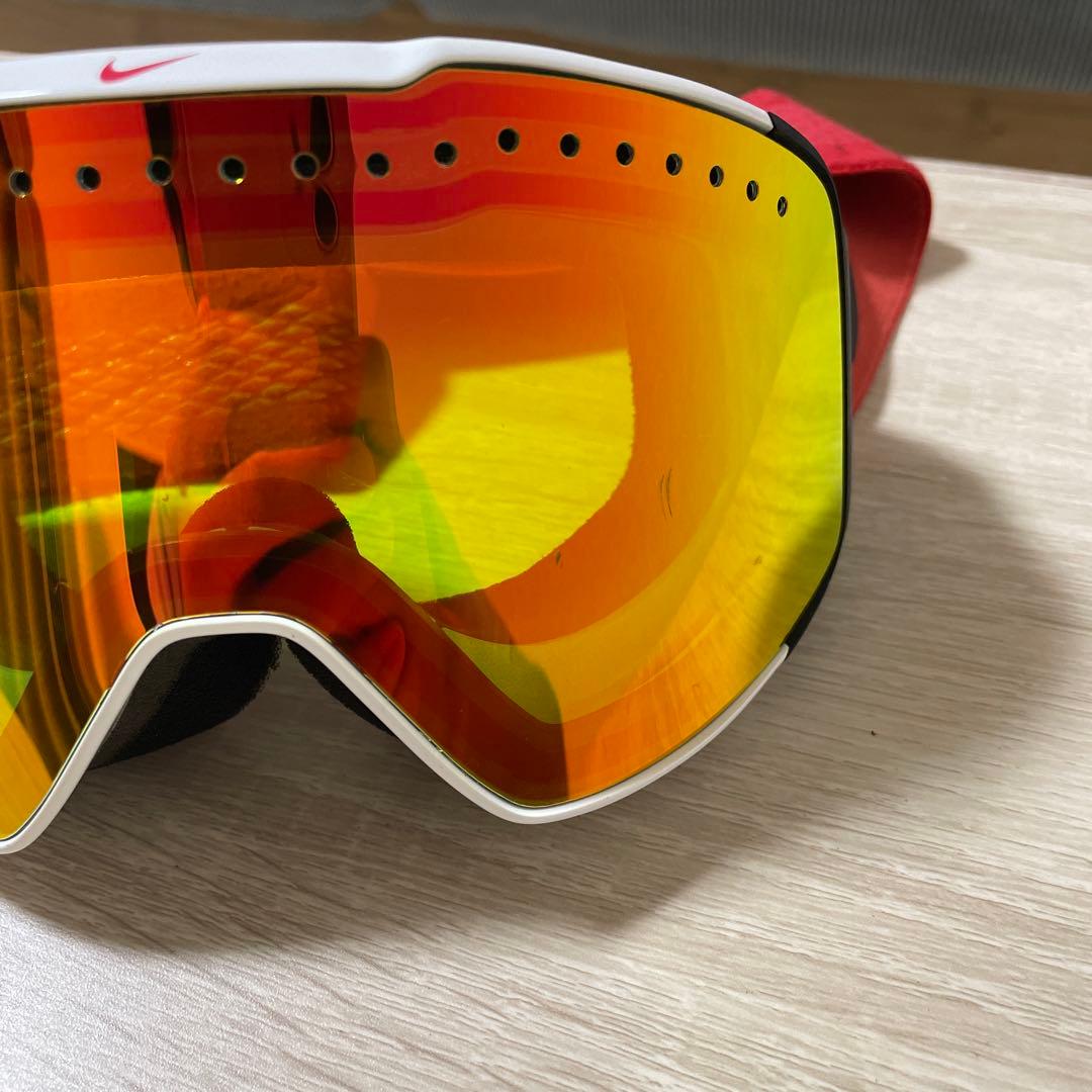 Nikesb スノーボード ゴーグル オレンジレンズ ケース付き