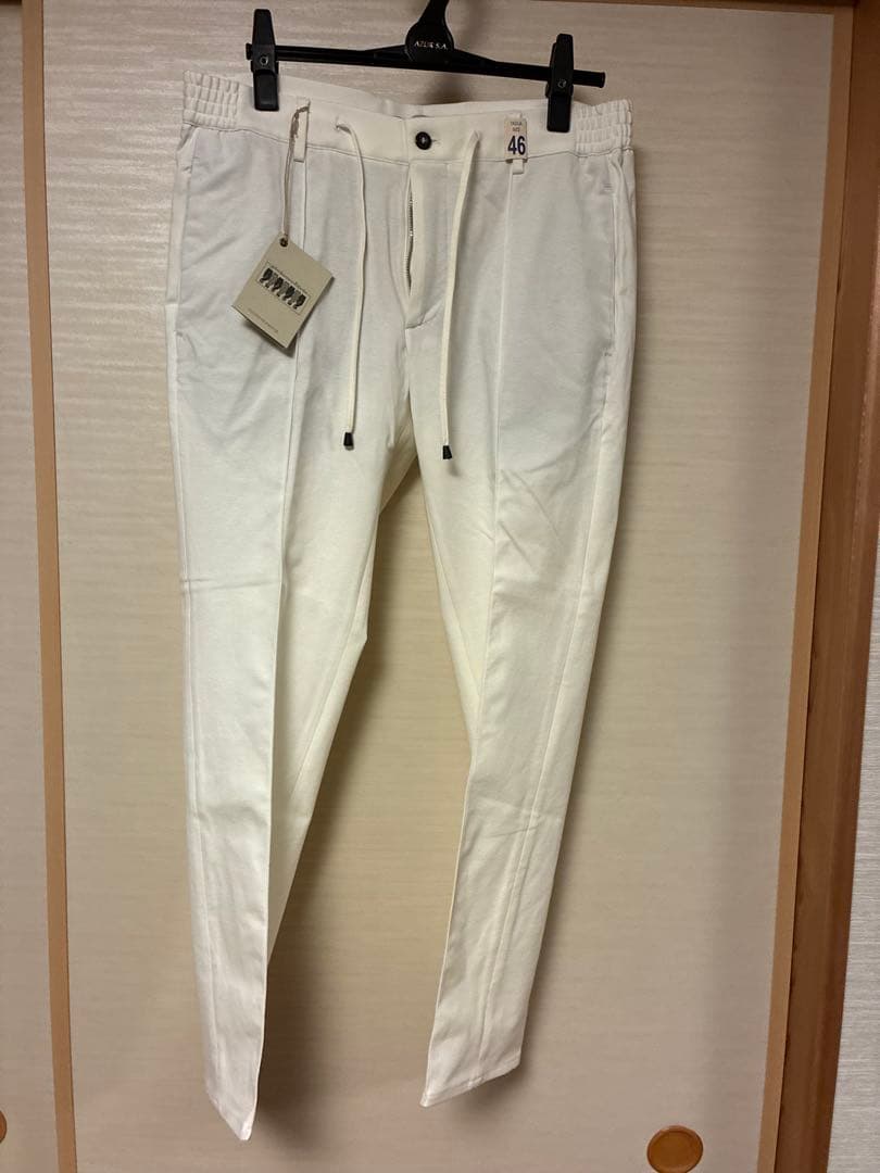 ジャブスアルキヴィオ giabsarchivio ホワイト スラックス 46