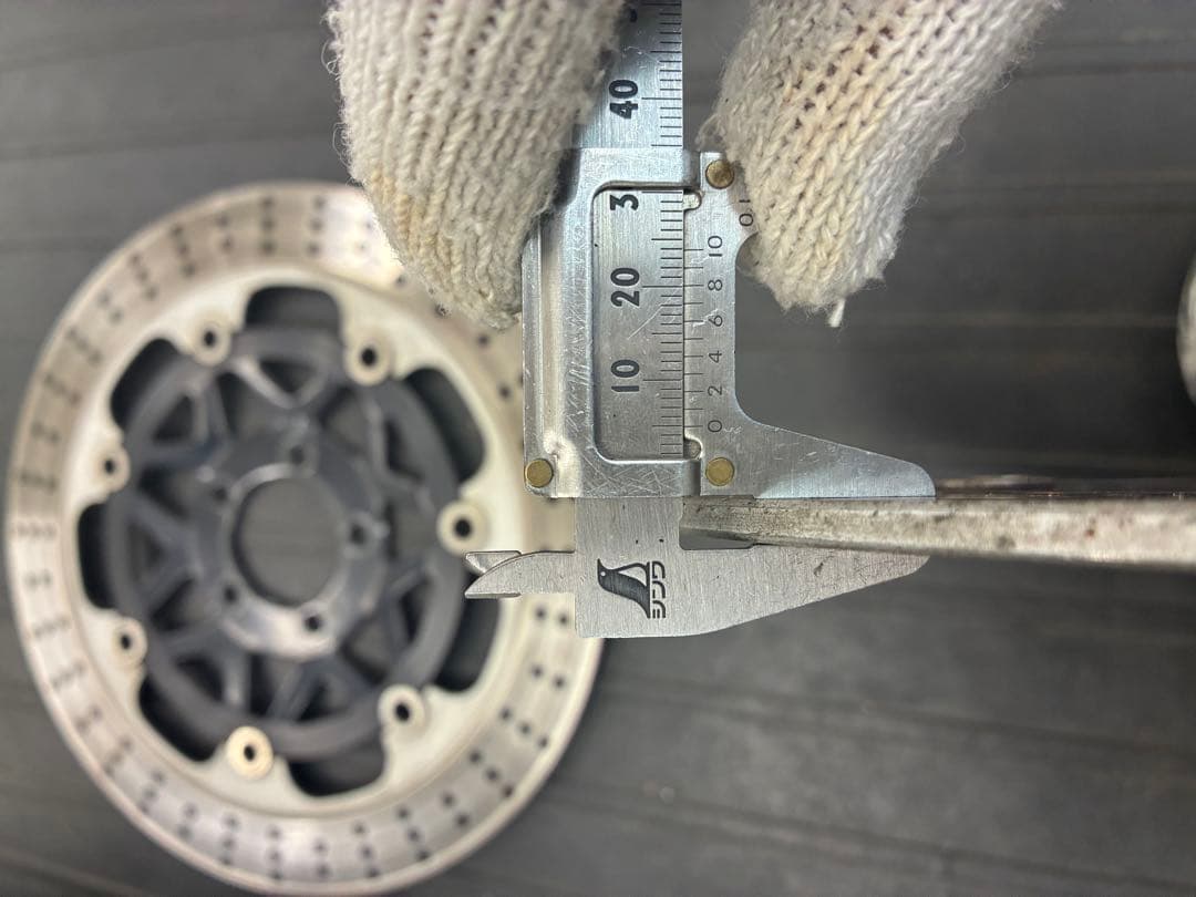 ZZR1200ブレーキローター320パイ