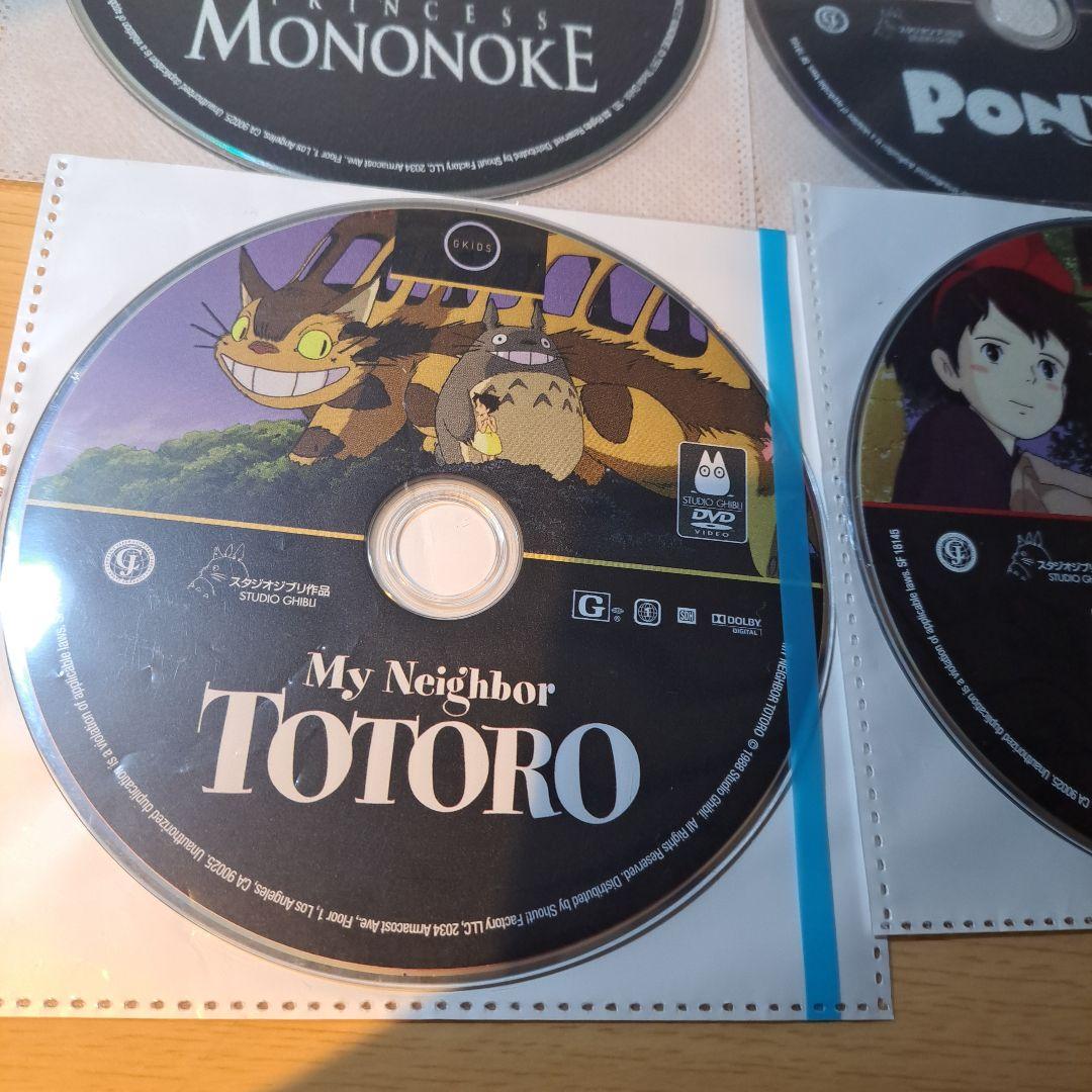 北米板ジブリ　アニメCD8枚セット