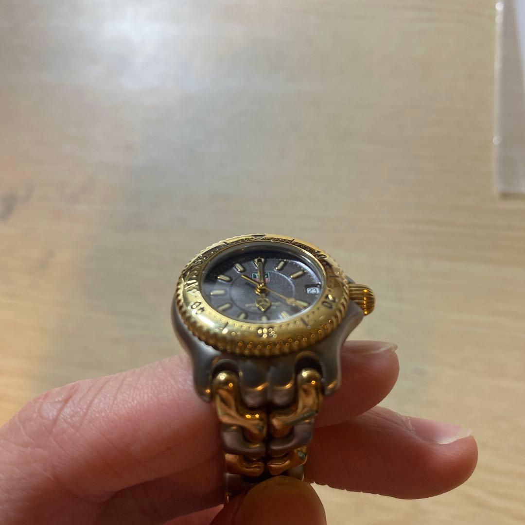 Tag Heuer シルバー/ゴールド クォーツ腕時計