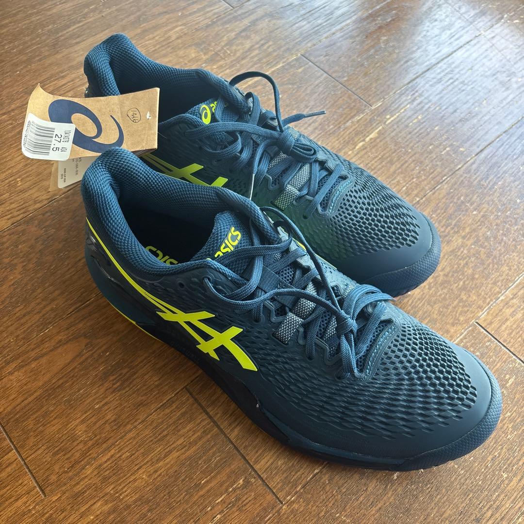 [アシックス シューズ ]ゲルレゾリューション 9 ワイド　オールコート用