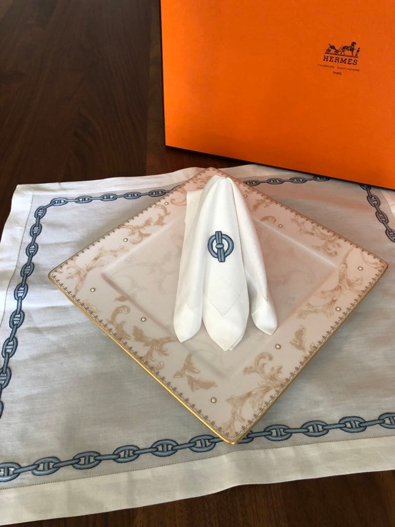 HERMES シェーヌ・ダンクル ランチョンマット希少価値商品
