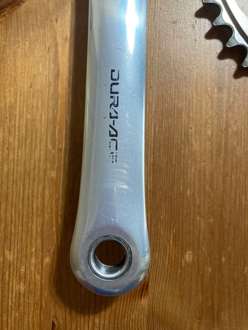 ピスト クランク セット 167.5 シマノ デュラエース 49T NJS 競輪