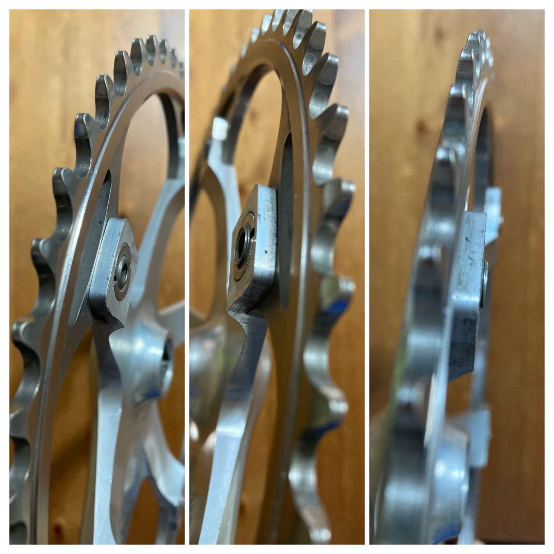 ピスト クランク セット 167.5 シマノ デュラエース 49T NJS 競輪