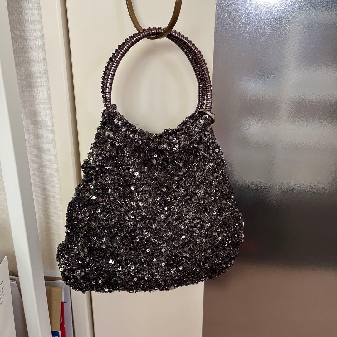 ANTEPRIMAアンテプリマ　ビーズ&スパンコールバック