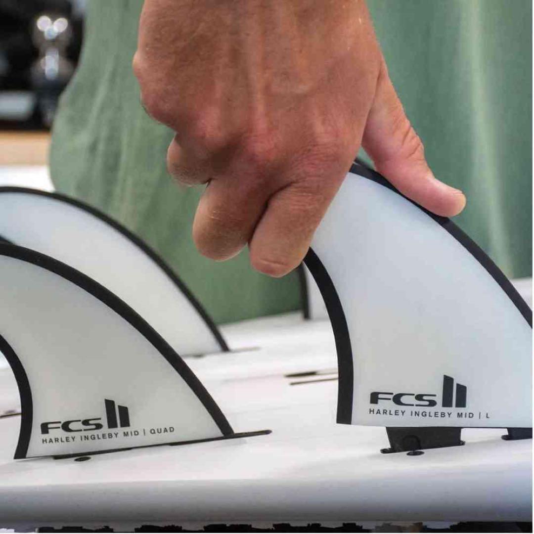 FCS2 パフォーマンスコア エアーコア ロングボード用クアッド 5フィン