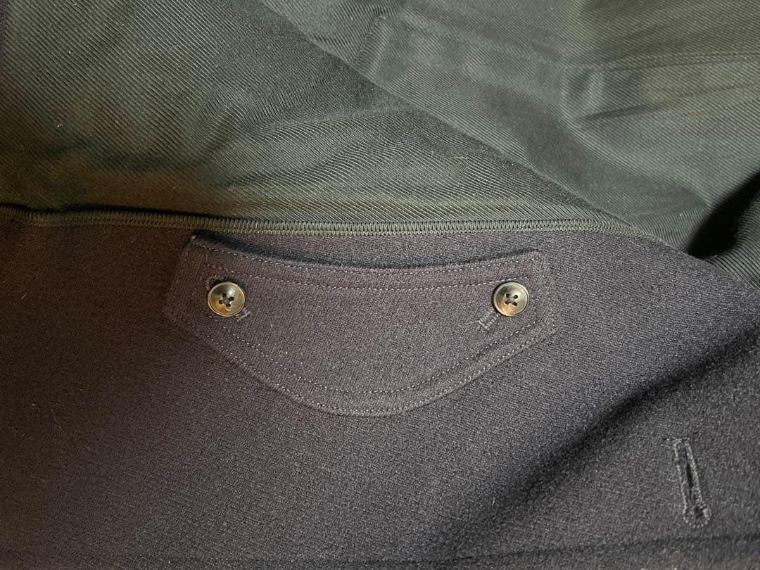 s*o様 【comoli】キャバリーメルトンダブルブレステッドコート　Pコート