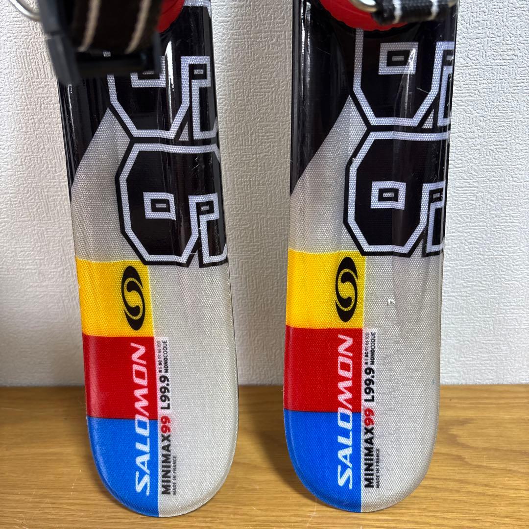 メンズ　ショートスキー　ファンスキーセット　Salomon 25-25.5cm