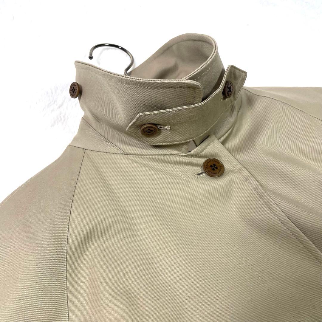 美品✨アクアスキュータム トレンチコート イギリス製 ギンガムチェック