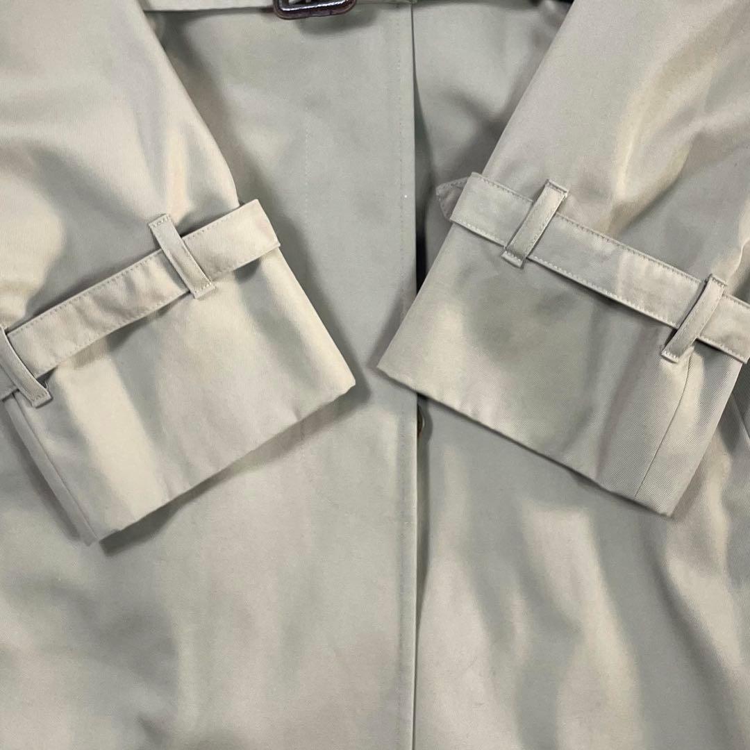 美品✨アクアスキュータム トレンチコート イギリス製 ギンガムチェック