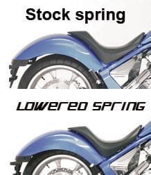 FURY VT1300CX ローダウンスプリング