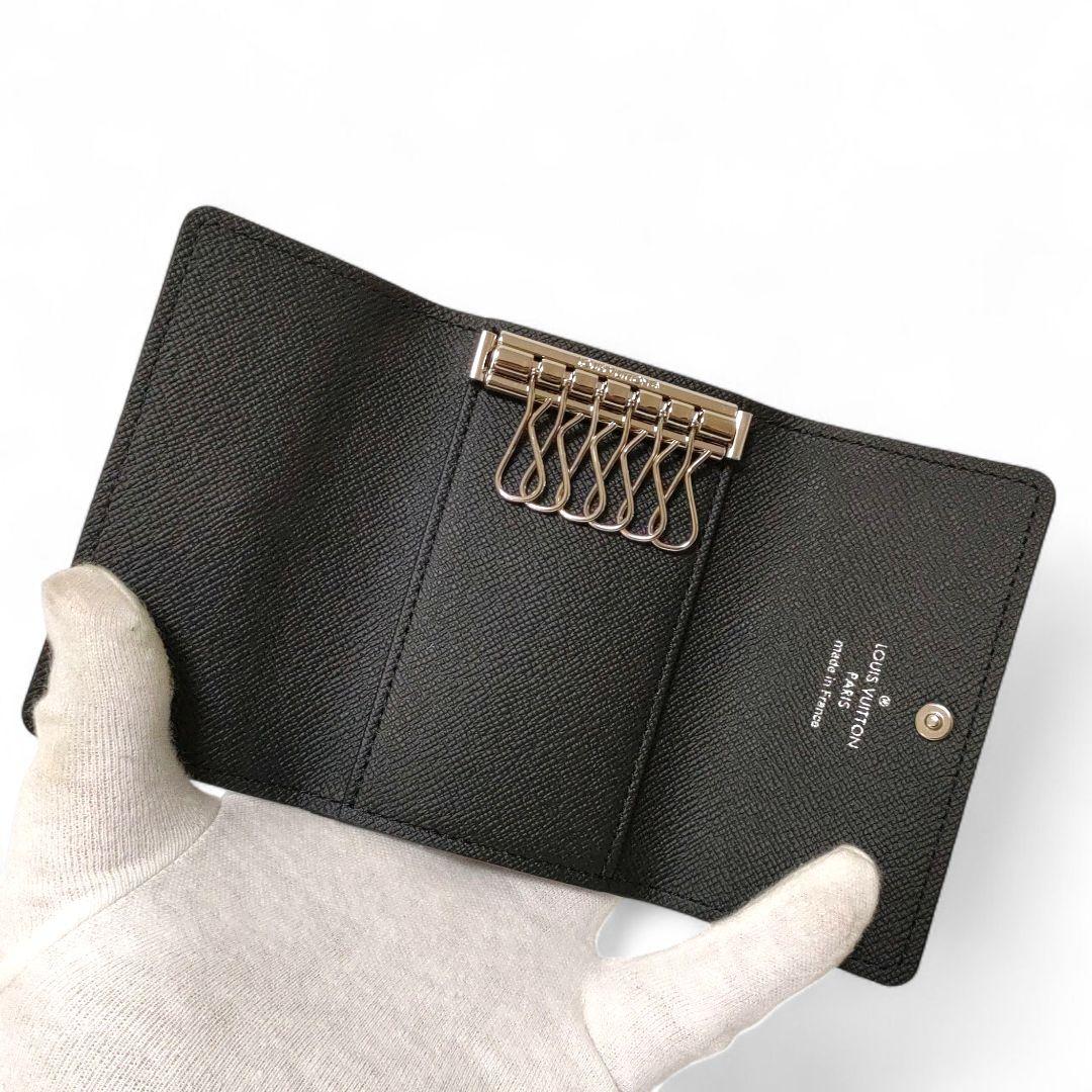 ＊新品同様 ルイヴィトン エクリプス ミュルティクレ6 ブラック 6連キーケース