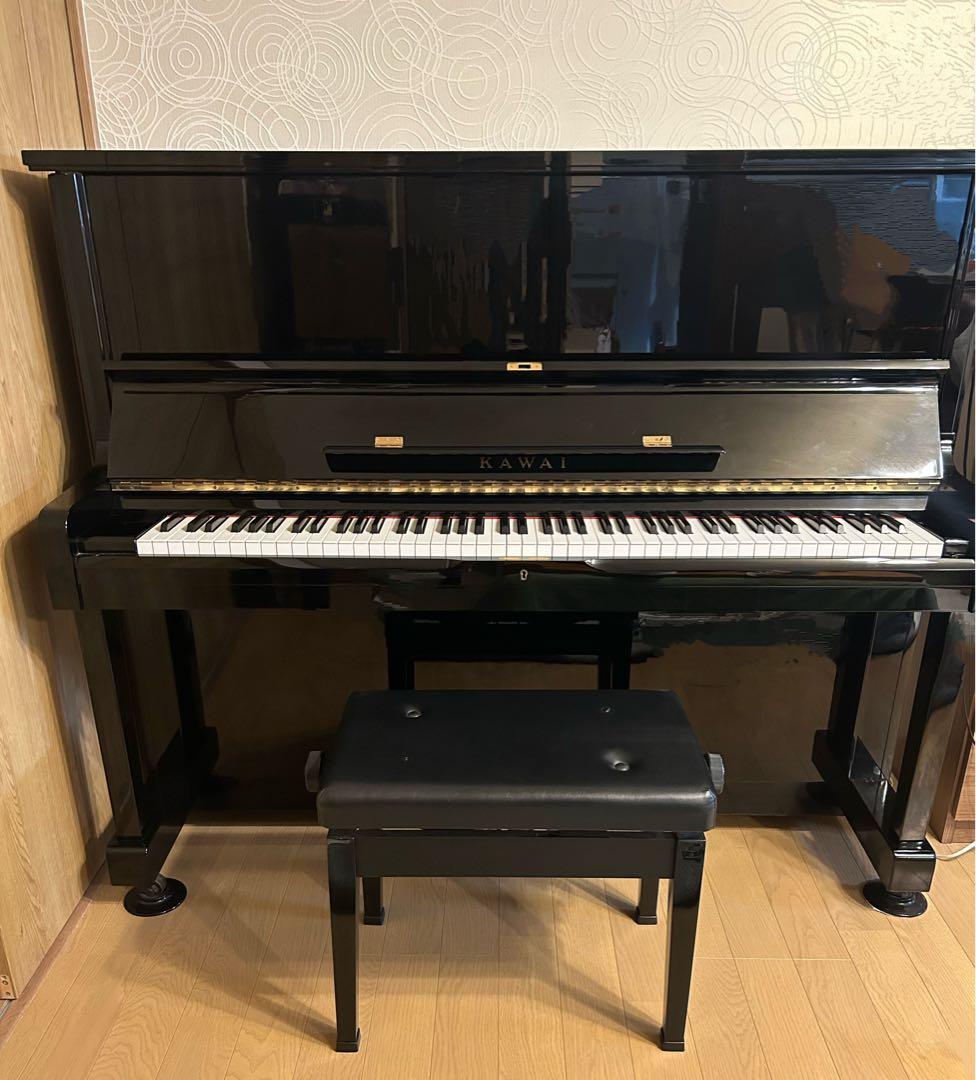Y*o様 KAWAI アップライトピアノ ブラック 椅子付き