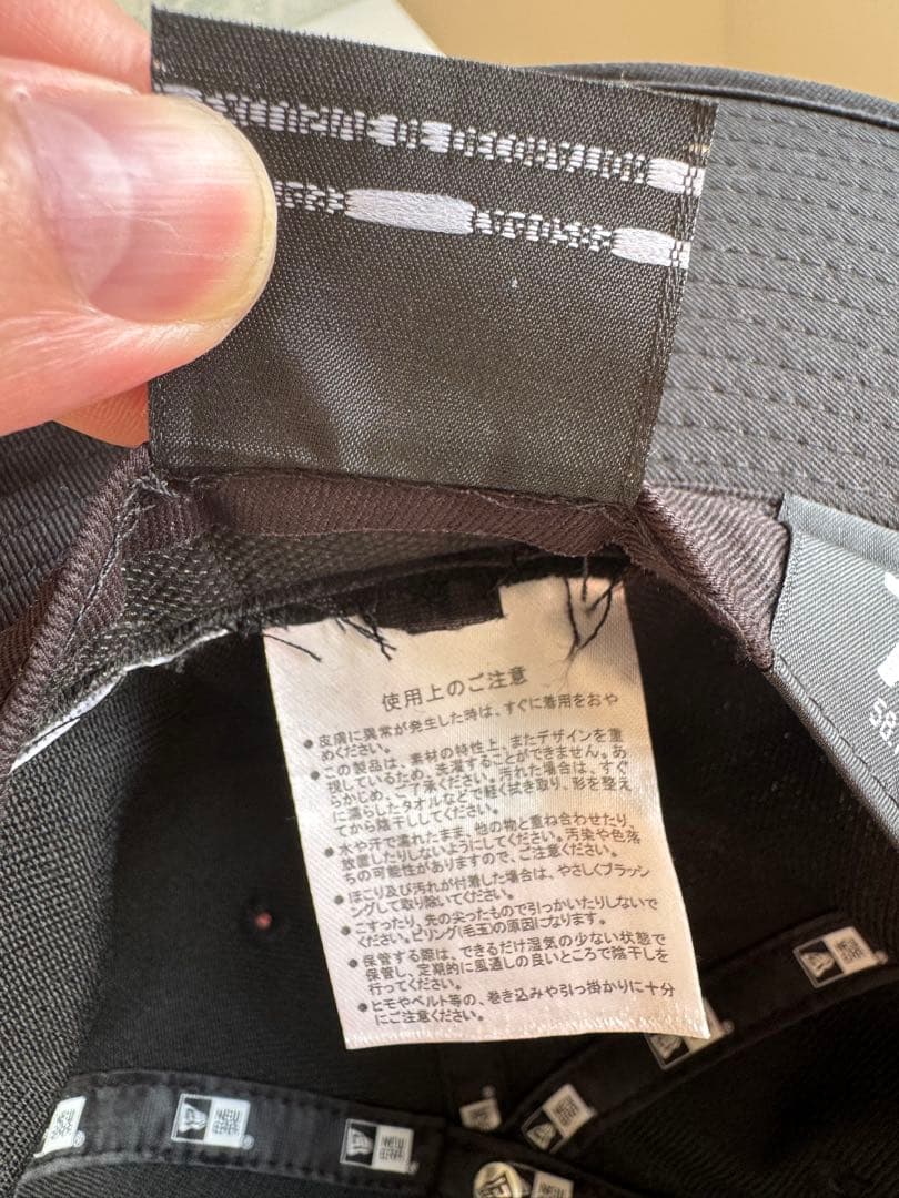 ニューエラ　ロングブリムハット　Fitted LongBrim Hat 美品